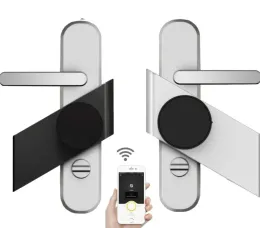 Controle prata/preto sherlock s3 bloqueio inteligente bloqueio eletrônico bloqueio bluetooth wirelless aberto ou fechar portas trabalhos de aplicativo inteligente controle