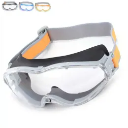 Eyewears Säkerhetsglasögon Skyddsglasögon Justerbart elastiskt band för laboratorium för träbearbetning för industriell skärning