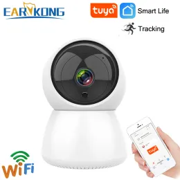 Kamery Tuya Camera Tuyasmart Smart Life 1080 HD IP Camera Wi -Fi Monitor Intercom Rotation Funkcja Nocna Funkcja Android IOS App