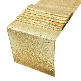 5 упаковка Sequin Table Runner Gold Sequin Table Clate Sparkle Cover Table для свадебной вечеринки.