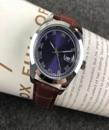 Relógios de fashon masculinos para homens date apenas luxuoso assistir top Brand Leather Strap Business Quartz Wristwatches Man Christmas Gifts pad3428187