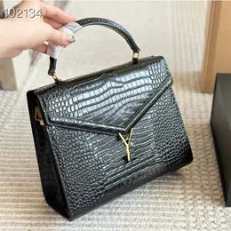 مصمم التمساح Y S Handbag Luxurys Black Counter Bag Cassandras Women Bag Based Presbody Bag Crossbod