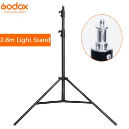 Monopods Godox 280cm 2.8m 9ft Pro Ağır Hizmet Işık Standı Fresnel Tungsten Işık TV İstasyonu Stüdyosu Fotoğraf Stüdyosu Tripodlar