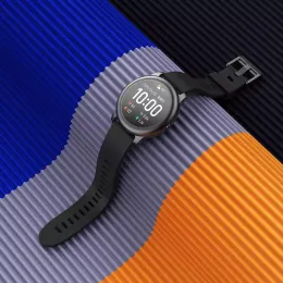 Observa o original Haylou Solar LS05 SmartWatch Sports Metal Freqüência Cardíaca Sleep Monitor IP68 Relógio inteligente à prova d'água para homens Global Version