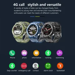 Смотреть мужчины Smart Watch Sport Band 600mah IP68 водонепроницаемый фитнес -трекер ударной амортизируемый пылепроницаемые умные часы.