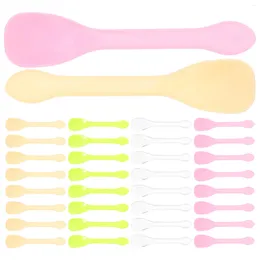 Disposable Flatware Spoon Ice Cream Mousse Cake Spoons Food Portable Dessert Party Supplies Pudding Scoop