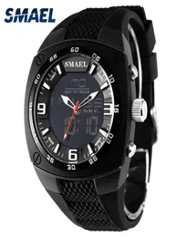 Smael erkek analog dijital moda askeri kol saatleri su geçirmez spor saatleri kuvars alarm izleme dalış relojes ws1008 20206514140