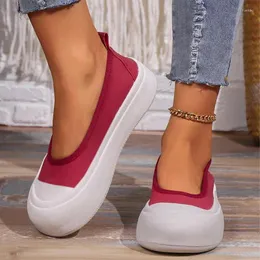 Casual Schuhe Flats Plattform -Ladung Frauen Sport Sneaker laufen 2024 Sommerreisen gemütliche flache Zapatos Femme