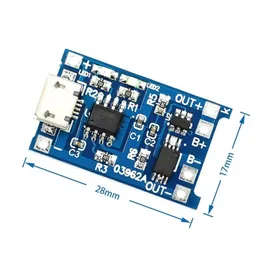2024 DIY Power Bank Charging Board for 18650 Lithium Li-ion Batteries with Type-C USB 5V 2A Input and 37V Output for Type-C USB Power Bank