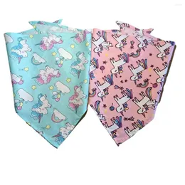 Dog Apparel 60pcs/Lot Spring Summer Summer Pet Pet Pet Puppy Cat Bandanas Clip Scarf Tie Clankercheif Gr221-23