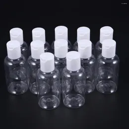 Bottiglie di stoccaggio 24 pezzi Contenitori liquidi per lozione da viaggio Premere liquidi vuoti Shampoo Riemibile