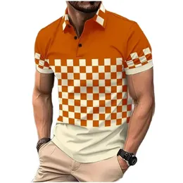 Polo con polo di moda mashire da polo a maniche corte a maniche corte a strisce casual polo da polo da uomo abbigliamento estivo 240320 240320