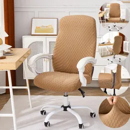 Stol täcker elastiskt kontor täcker icke-halkdator slipcover stretch spandex gaming sits case protector housse de chaise