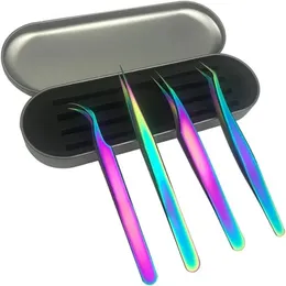 4pcs Lash -Pinzetten