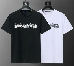 Luksusowe koszulki T-koszulki T-Koszulka Koszulka 100% bawełniana załoga drukowana literacja na zewnątrz swobodna moda para T-shirt Nowa balanace haikyuu hellstar koszulka 05