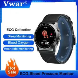 Watches Vwar Health Smart Watch ECG PPG Air Pump True Accurate Blood Pressure Men Smartwatch Sport Fitness Tracker Man Pump1 Watches