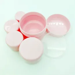 Bottiglie di stoccaggio 120 pezzi 50 g Veria di crema cosmetica in plastica rosa con bottiglia di viaggio per ripieno di copertura interno trasparente vuota piccola capacità