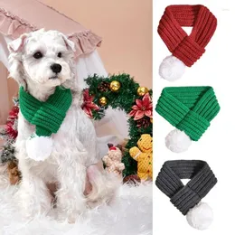 Dog Apparel Lenfra de Natal Red Green Pet Ano Autumn e Winter Wool Supplies