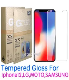 10pcslot Tempered Glass Screen Protector Film for iPhone 13 12 LG Stylus 5G Samsung A22s A3 core F22 A03s Huawei P40 033MM Indiv8434215