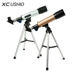 Monopods F36050m Outdoor Monocular Space Astronomical Telescope with Portable Tripod Spotting Scope 360/50mm Telescopic Telescope