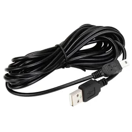 new 2024 Car Charging Curved Mini / Micro USB Cable for Car DVR Camera Video Recorder / GPS / PAD / Mobile, Cable Length 3.5m ( 11.48ft )