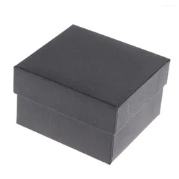 Watch Boxes Fashion Square Single Storage Case With Removable Pillow Compound Material Wristwatch Display Box For Men And Women