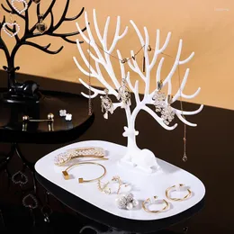 Hooks Nordic Antler Jewelry Storage Rack Household Creative Necklace Shelf Bracelet Earring Frame Table