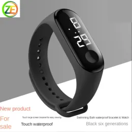 Wristbands Zeblaze Led Instrument Bracelet Watch Is Applicable To Xiaomi Men's and Women's Sports Waterproof Touch Led Electronic Watch