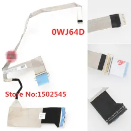 Menteşeler Ücretsiz Nakliye Yepyeni Orijinal Dizüstü Bilgisayar LCD Kablosu Dell M4800 Kablo 30 Pin Arayüzü DC02C009N00 VAQ10 0WJ64D 3PCS