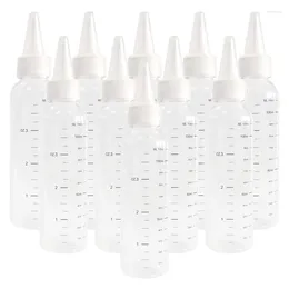 収納ボトル50pcs卒業透明ペットプラスチック香水ボトル補充可能な旅行オイルドリップタトゥーインクコンテナ