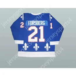 Gdsir Custom Peter Forsberg Wha quebec nordiques хоккей-джерси Новый топ S-M-L-xl-xxl-3xl-4xl-5xl-6xl