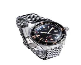 고품질 Fifty Fathoms 스타일 다이버 자동 시계 Sapphire Luminous Bezel 20ATM Marine Wrist Watch6934602