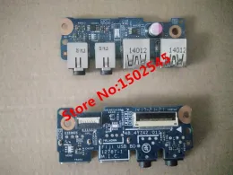 Hjärnor Laptop USB Interface Board Sound Card Board för HP Probook 440 G1 445 G1 450 G1 455 G1 USB -kort Audio Board 48.4YZ42.011