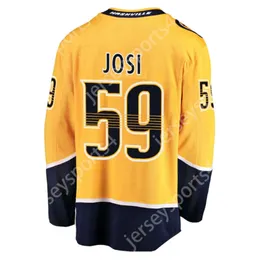 GDSIR 2023 Novo atacado Top Ed Ice Hockey Jerseys Nashville 59 Roman Josi 9 Filip Forsberg 74 Juuse Saros 95 Dochene