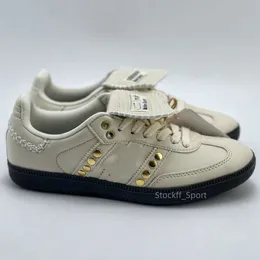 2024 Wales Sam Bonner Bas Scheme di bassa originali Scarpe bianche Golden Designer Golden Domenne Sneaker Casualmente Scarpe di alta qualità IG4303/IG4304