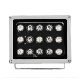 Zubehör 200m IR -Entfernung 7pcs Laser+8pcs Array -LEDs IR -Illuminatoren IR -Infrarot -Licht LED CCTV -Kamera Nachtvision IR Fülllicht