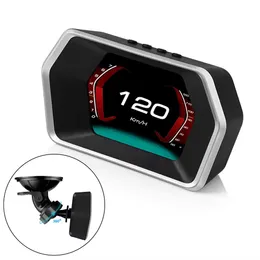 OBD2+GPS Smart Digital Head Up Display HUD Car Electronics Speedometer Alarmes Coolant Turbo Boost for All Car