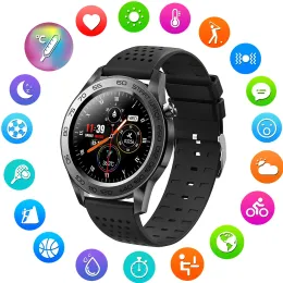 Oppo için bileklikler X3 Pro A72 A15 A15 A53 A93 A54 A9 2020 A8 Sports Smart Watch GPS Fitness Tracker Akıllı Bileklik Sıcaklığı Akıllı Saat