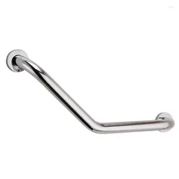 Bath Mats Grab Bars 15.75-inch Stainless Steel Handrail With Angle Anti Slip Armrest For Elderly Injury Assist Easy To Install