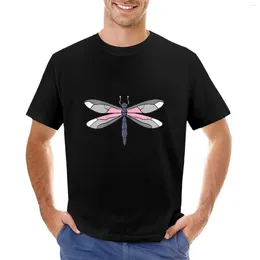 Męskie topy czołgów damskie damskie Dragonfly T-shirt Kawaii Koszulki Grafika