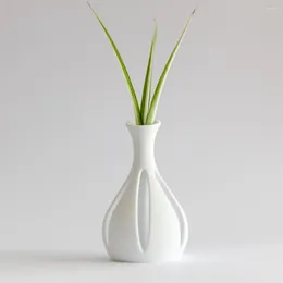 Vasen Nordic Style Plastik Vase Ornamente Blumenarrangement getrocknete kreative Kunst Wohnzimmer Dekoration Desktop Dekor