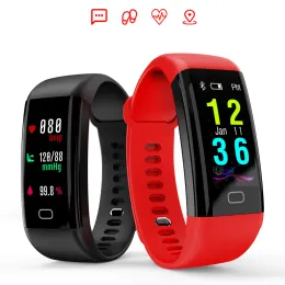 الساعات سباحة للياقة البدنية تعقب الدم معدل ضربات القلب مراقبة Smart Watch Sport Smart Bracelet Band مقاومة للماء IP68 IP68