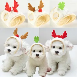 Dog Apparel Funny Pet Cosplay Reindeer Theme Headband Po Props Suitable Cats And Dogs