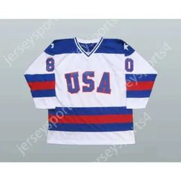 Gdsir Custom 1980 USA Miracle On Ice Hockey Jersey New Top ED S-M-L-XL-XXL-3XL-4XL-5XL-6XL