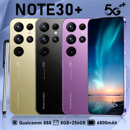 Note30+ هاتف ذكي 6.3 بوصة شاشة كبيرة 1 جيجابايت+ 8 جيجابايت من الأجهزة المحمولة عالية البكسل