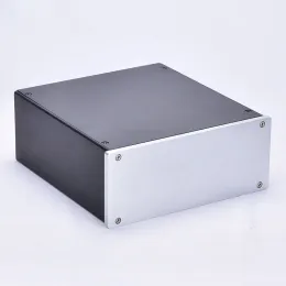 Förstärkare Kyyslb 219.5*90*228mm Förstärkare Chassis Shell Enclosure Diy Empty Box All Aluminium Audio Sound Amplifier Case House