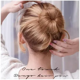 Neue Donut Stirnband Frauen Haarzubehör Girl Magic Hair Magic DIY -Werkzeugbrötchen Süßes französisches Gericht gemachtes Haarband