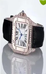 2017 Fashion Luxury Watches Winesex Women Men Watch Square Diamonds Pozel Leather Strap Top Brand Quartz Wristhes for Men Lady 9507526