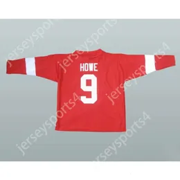 Gdsir Custom UNIQUE GORDIE HOWE 9 SPECIALLY MADE HOCKEY JERSEY NEW Top Ed S-M-L-XL-XXL-3XL-4XL-5XL-6XL