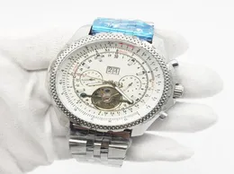 2020 Luxury Mens Watch 1884 Chronometre Tourbillion自動機械運動ステンレス鋼の男性監視wristwatch6618464